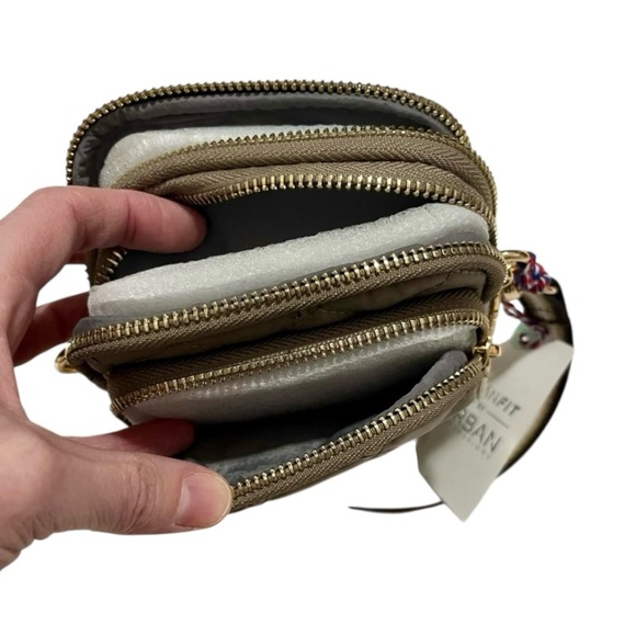 Urban Fit by Urban Expressions Quilted Small Crossbody 8” x 5” Size x 2” - Picture 5 of 8